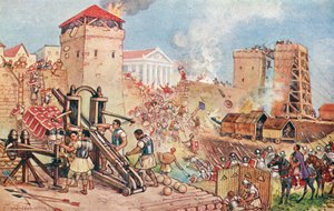 Obléhání v Římské říši (tisk) od J. Williamson