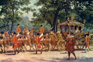 The Coronation Coach, Korunovační průvod krále Edwarda VII od J. Williamson