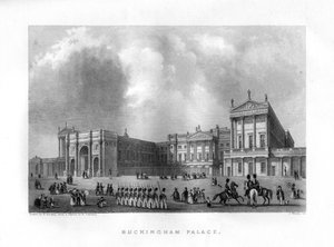 Buckinghamský palác, Londýn, 19. století.