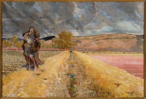 Svatá Anežka od Jacek Malczewski