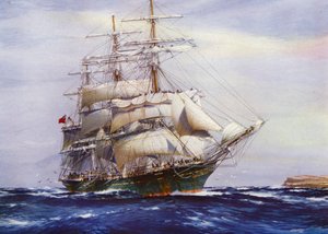 Clipper Ships: Aristides (barva litho)