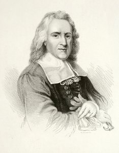 Izaak Walton , anglický autor (rytina) od Jacob (after) Huysmans