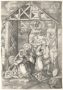 Narození. od Jacob Binck