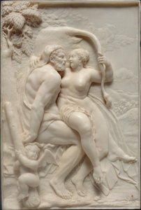 Herkules a Deianira od Jacob Dobbermann
