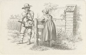 Sekačka mluví s dívkou Studijní tisky / Etudes gravées (název série)