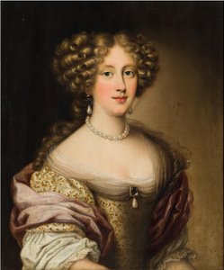 Cristina Dudley Paleotti, vévodkyně z Northumberlandu, mezi 1672 a 1678.