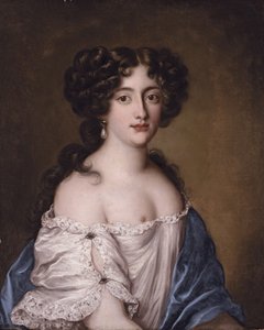 Francouzsky: Portrait de Hortense Mancini, vévodkyně de Mazarin, comme Aphrodite Portrét Hortense Mancini (1646-1699), vévodkyně de Mazarin, jako Afrodita od Jacob Ferdinand Voet