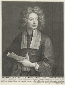 Portrét skladatele a houslisty Arcangela Corelliho 1653-1713