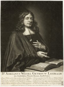 Adrian Wesel, klerik v Amsterdamu od Jacob Gole