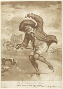 krasobruslař Le Hollandois sur la glace (název na objektu)