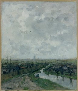 Salátová zahrada poblíž Haagu, kolem roku 1878 od Jacob Henricus or Hendricus Maris