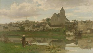 Pohled na Montigny-sur-Loing