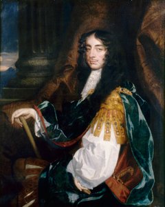 Portrét Karla II., asi 1660 (olej na plátně)
