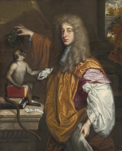 Portrét Johna Wilmota, 2. hraběte z Rochesteru 1647-1680 od Jacob Huysmans