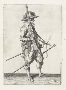 Mušketýr, kolem roku 1600