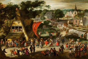 Jarmark na den svatého Šebestiána, c.1598
