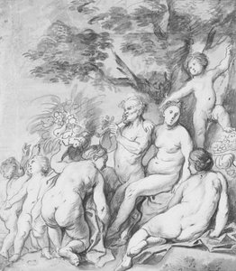 Alegorie plodnosti Recto, ca. 1640. od Jacob Jordaens