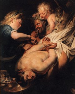Apollo Flying Mars, ca. od Jacob Jordaens