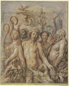 Průvod bakchantek (Triumf Bakcha) od Jacob Jordaens