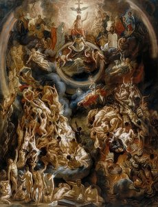 Poslední soud. 1653 od Jacob Jordaens