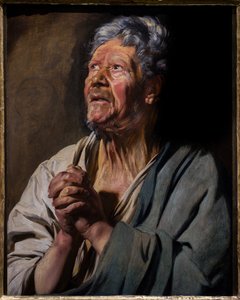 Postava apoštola (sv. Petr), asi 1620 - 1621 (olej na desce) od Jacob Jordaens