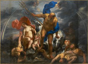 Neptun a Amfitrit, 1644. od Jacob Jordaens