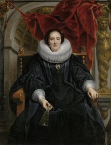 Portrét Cathariny Behaghel, 1635