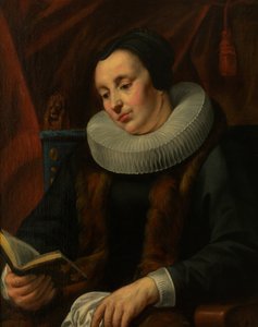 Portrét ženy od Jacob Jordaens