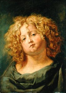Kudrnatá dívka od Jacob Jordaens