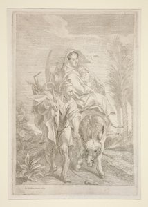 Útěk do Egypta od Jacob Jordaens