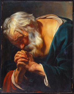 Kající svatý Petr od Jacob Jordaens