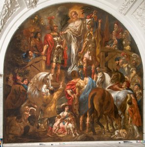 Mír mezi Římany a Bataviány od Jacob Jordaens the elder