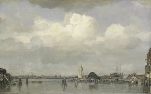 Pohled na přístav od Jacob Maris