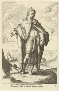 Daniel Proroci Starého zákona (název série) od Jacob Matham (attributed to)