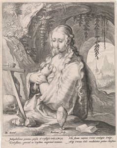 Marie Magdaleny do Boetawardi od Jacob Matham