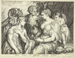 Ceres, Bacchus a Venuše od Jacob Matham
