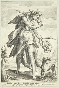 Žárlivost od Jacob Matham