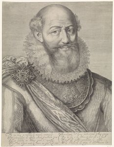Portrét Maximiliena de Béthune od Jacob Matham