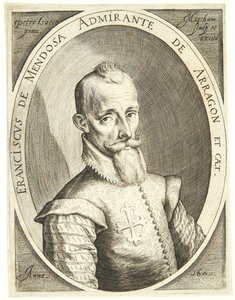 Portrét Francisca Mendozy od Jacob Matham