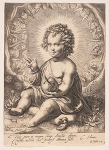 Salvator Mundi od Jacob Matham
