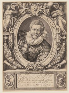 Vincent Jacobsz. Coster, obchodník s vínem od Jacob Matham