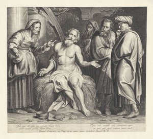 Práce na hromadě hnoje od Jacob Neefs (possibly)