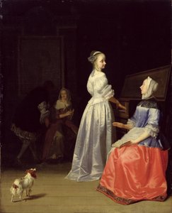 Zkouška zpěvu, 1669
