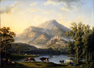 Veduta d’Itri (Krajina s výhledem na Itri)