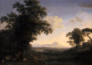 Arkádská krajina, 1829