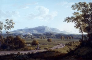 Pohled na Persano, Jacob Philipp Hackert (1737-1807)