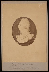 Portrét Henryho Louise Dickinsona 1771-1820, 1805 fotografovaný 80. léta 19. století. od Jacob Spornberg