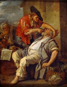 Zubař, asi 1690 (olej na mědi)