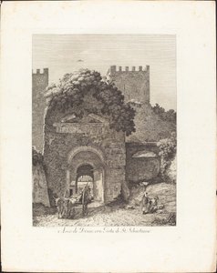 Arch of Drusus, nyní brána San Sebastiano
