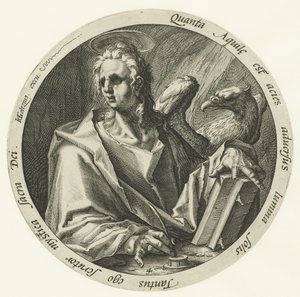 Evangelista Jan Čtyři evangelisté (název série) od Jacob de Gheyn (II) (attributed to)